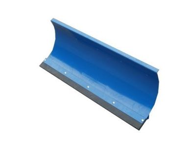 Räumschild Universal Schneeschild für Einachser / Rasentraktor Blau 100 x 40 cm