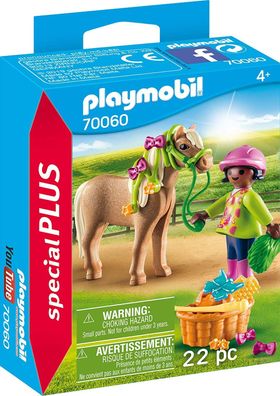 Playmobil Special Plus 70060 Mädchen mit Pony, neu, ovp