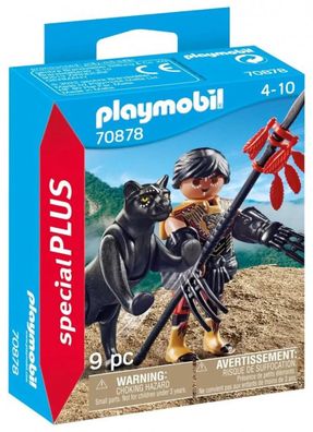 Playmobil Special Plus 70878 Krieger mit Panther, neu, ovp