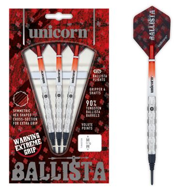 Unicorn Ballista Style 1 Tungsten Soft Darts, 1 Satz / 20 Gr.