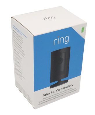 Ring Stick Up Cam Battery Schwarz