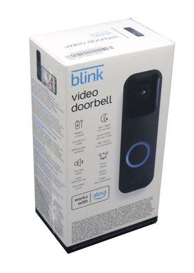 Blink Video Doorbell schwarz