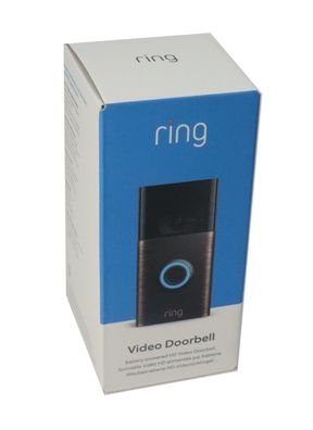 Ring Video Doorbell Gen. 2 Hellbronze