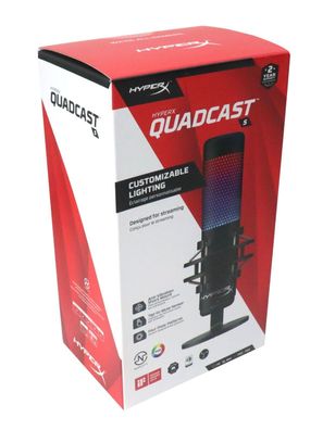 HyperX QuadCast S schwarz