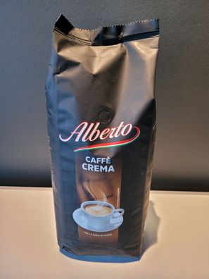 Alberto Caffe Crema 1000g Bohnen