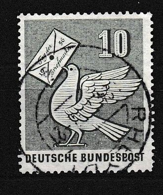 Bund 1956 Tag der Briefmarke MiNr. 247 Rundstempel