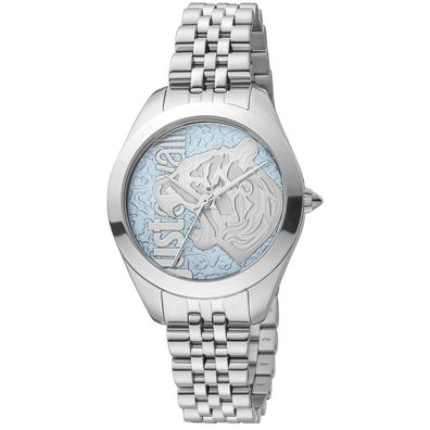 Just Cavalli Uhr JC1L210M0135 Damen Armbanduhr Silber