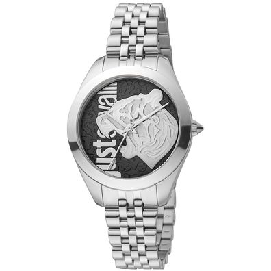 Just Cavalli Uhr JC1L210M0145 Damen Armbanduhr Silber