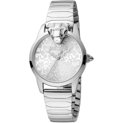 Just Cavalli Uhr JC1L220M0215 Damen Armbanduhr Silber