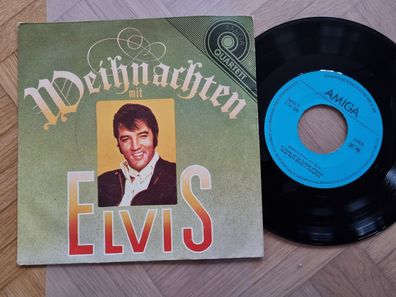 Elvis Presley - Weihnachten mit Elvis 7'' Vinyl Amiga Quartett