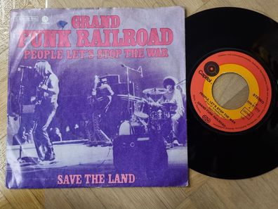 Grand Funk Railroad - People let's stop the war 7'' Vinyl Germany