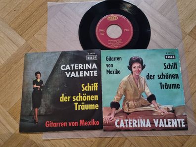 Caterina Valente - Schiff der schönen Träume 7'' Vinyl/ 2 Verschiedene COVER