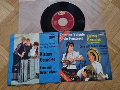 Caterina Valente und Silvio Francesco - Kleiner Gonzales 7''/ 2 X COVER