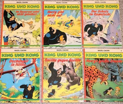 comicplus * King und Kong Band 1-6 (TOP (0-) komplettset