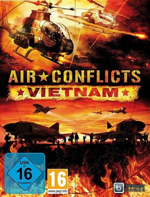 Air Conflicts Vietnam (PC, 2013, Nur Steam Key Download Code) Keine DVD, No CD