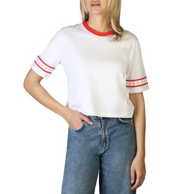 Calvin Klein -BRANDS - Bekleidung - T-Shirts - ZW0ZW01258-0K4 - Damen - white, red