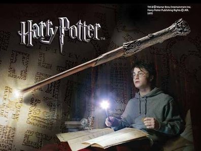 Harry Potter Replik Harrys Zauberstab mit Leuchtfunktion Cosplay Geschenk DE