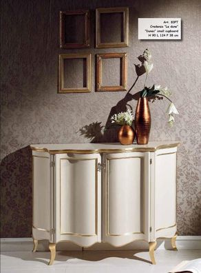 Schränke Weiß Luxus Sideboard Italienische Italienische Möbel Kommode 124x90x38