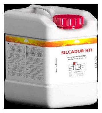 Silca Silcadur-HTI Imprägnierung Kanister 5 Liter Kaminöfen für Wärmedämmplatten