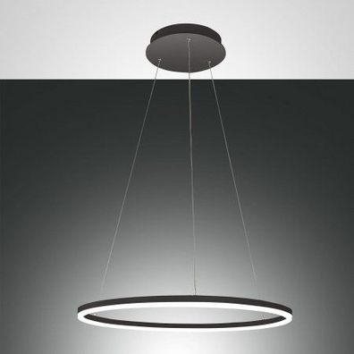 FABAS LUCE No. 3508-40-101 LED Pendelleuchte Giotto schwarz 60 cm dimmbar