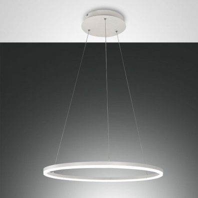 FABAS LUCE No. 3508-40-102 LED Pendelleuchte Giotto weiß 60 cm dimmbar