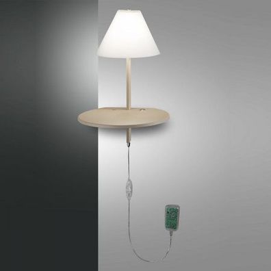 FABAS LUCE No. 3417-20-292 Wandleuchte Goodnight LED taubengrau dimmbar