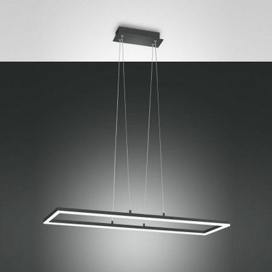 FABAS LUCE No. 3394-45-282 LED Pendelleuchte Bard anthrazit 92x32 dimmbar