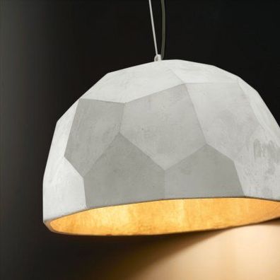 FABAS LUCE No. 3616-40-131 Pendelleuchte Bloom E27 Beton