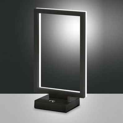 FABAS LUCE No. 3394-30-282 LED Tischleuchte Bard anthrazit dimmbar 30 cm