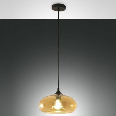 FABAS LUCE 3489-40-125 Pendelleuchte Ela amber 27cm