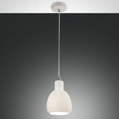 Fabas Luce 3534-40-102 Pendelleuchte Marina 1-flammig Keramik weiss