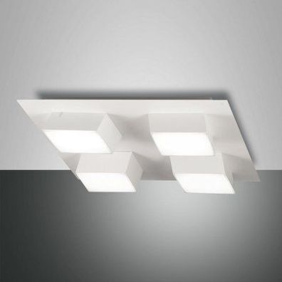 Fabas Luce 3601-84-102 LED Deckenleuchte Lucas weiß 35x35cm