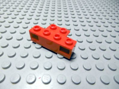 Lego 1 Eisenbahn Prisma halter rot 1x4 Nummer 2928
