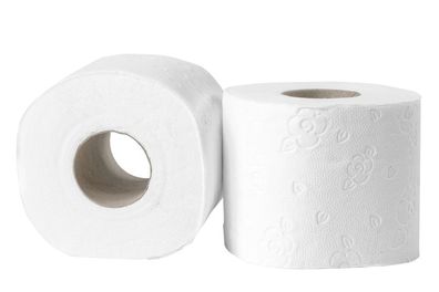 Toilettenpapier | Zellstoff | 3-lagig | a250 blatt | 72 Rollen | weiß