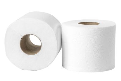 Toilettenpapier | Zellstoff | 2-lagig | a400 blatt | 40 Rollen | weiß