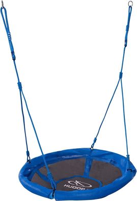 HUDORA 72126 Nestschaukel 90 cm blau Gartenschaukel bis 100 kg belastbar Kinder