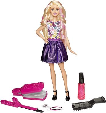 Mattel Barbie DWK49 Wellen und Lockenspaß Spielset Spielzeug Kinder Frisuren