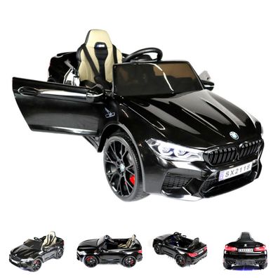 ES-Toys Kinder Elektroauto BMW M5 Drift Version Stoßdämpfer 12V7A Fernbedienung