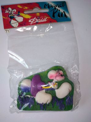 Diddl °° Kunstharz Magnet °° ( Magnetpin ) * Lolliträger * .. in Ovp .... 96
