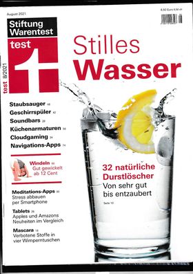 test 08/21 Stiftung Warentest August 2021