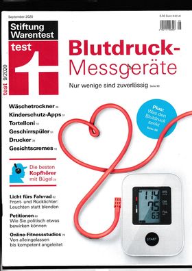 test 09/20 Stiftung Warentest September 2020