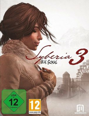 Syberia 3 (PC 2017 Nur der Steam Key Download Code) Keine DVD, No CD, Steam Only