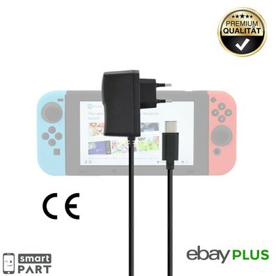 Für Nintendo Switch | Lite Ladegerät Usb-C Netzteil Ladekabel Adapter Charger 3M