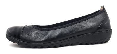 Caprice Damenschuhe Halbschuhe Slipper Ballerina Schwarz Freizeit