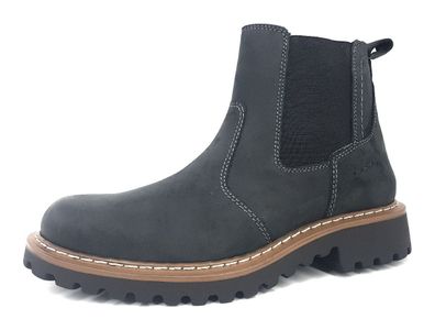 Josef Seibel Chance 65 Herrenschuhe Stiefeletten Chelsea Boot Schwarz