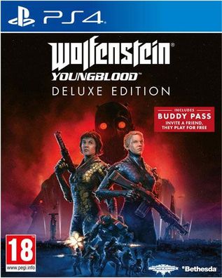 Wolfenstein 2 Youngblood PS-4 Deluxe Edition - Bethesda - (SONY® PS4 / Shooter)