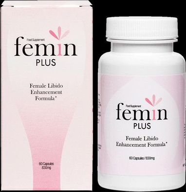 Femin Plus® Stimulierung für Frau mit Denusterols® Aktive Frauen - Blitzversand -