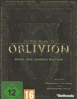 The Elder Scrolls IV - Oblivion GotY Edition (PC, Nur Steam Key Download Code)
