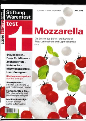 test 5/16 Stiftung Warentest