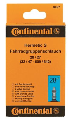 Continental 0497 Fahrradschlauch 27/28 (32/47-622/635) - DV